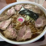 麺や貴伝 - 肉中華麺 大盛 ¥1080