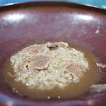 イチリン ハナレ - 姿煮のスープをリゾットにして白トリュフ