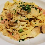 イタリアンレストラン&バル GOHAN - ポルチーニといろいろキノコのクリームパスタ＜生パスタ＞ 