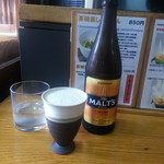 丹頂 - サントリーモルツ（中瓶）2017.12.10