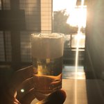 島宿　真里 - 夕食前やけど、ビール飲んじゃうよ♫