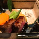 島宿　真里 - オリーブ牛のステーキ♫