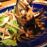 島宿　真里 - つばすの兜焼き♫