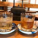 島宿　真里 - 囲炉裏の間で頂く手作り果実酒(無料です♫)