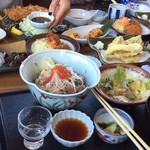 藍屋 - マグロ丼