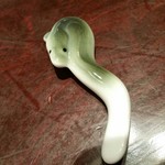 五代目 野田岩 - 箸置きも鰻。