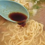 ラーメン ふくや - "しおtoMIX"；私のルーティン．今日とて, 旨しッ！(o^-')b @2017/11/25