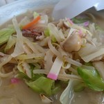 長崎ちゃんぽん　ふじや - ちゃんぽんの具アップ