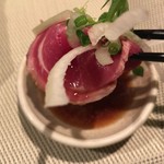 キッチンイナバ - ニンニク生姜で、いただきま〜す