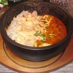 ちちぶdeタンドール - 焼カレーに　チーズトッピング