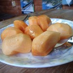 矢野駅食堂 - サービスの柿