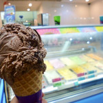 New Zealand Natural - 料理写真:コーヒーとナッツのアイスクリーム 4.4ドル