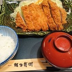 かつ兵衛 - ジャンボロースカツ定食