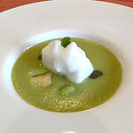 プライベートレストラン R - 黒枝豆のポタージュ