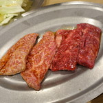 大衆焼肉 藤 - 上ロース＆上ハラミ