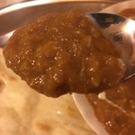 インドカレー 成増キッチン - 粘度高し(日替わりのチキン+カボチャ)