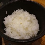 ガストホフ ハイ・ウイング - 夕食：ご飯