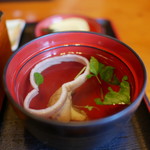 炭火焼うなぎ 東山物産 - 肝吸い