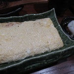 そば くら富 - 出汁巻き玉子　辛汁返しと大根おろし