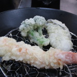 そば くら富 - 海老・牡蠣（広島）