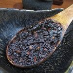 そば くら富 - 蕎麦味噌（八丁味噌）