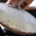 そば くら富 - 此方も作家の蕎麦皿