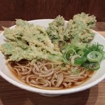 中村麺兵衛 - 春菊天そば（感謝祭特別メニュー）