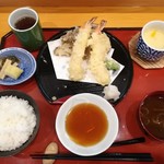 酒飯みなづ喜 - 天婦羅定食（1080円）