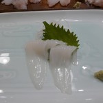 かに吉 - 【白イカお造り】♫2017/11