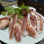 かに吉 - 蟹すきの具材＠2017/11