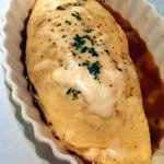 ブラッスリー・ハル - オムライスのチーズグラタン