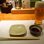 本等鮨 海馬 - 生ビール