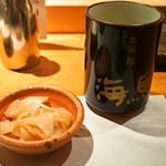 本等鮨 海馬 - お茶