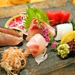 本等鮨 海馬 - お造り盛り合わせ