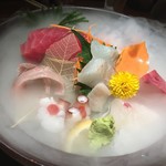 お魚と地酒 豆助 - 刺身贅沢一人盛り