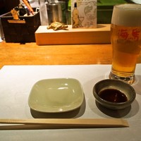 本等鮨 海馬 - 生ビール