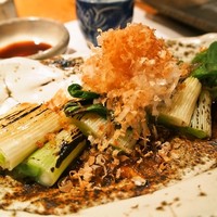 本等鮨 海馬 本店 - 焼き下仁田ねぎ