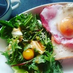 セントル ザ・ベーカリー - セントル・ザ・ベーカリーさんの国産小麦角食パンで自家製ベーコンエッグオープンサンド❤