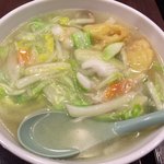 中華麺蒼園 - 蒼園特製 海鮮汁そば