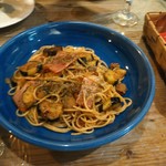 ラ・セーラ - なすとベーコンのスパゲティーボローニャ風