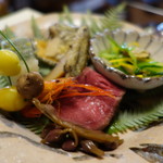 比良山荘 - 八寸