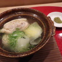 馳走や直 赤坂本店 - 鶏の水炊き