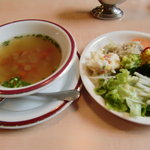 Sumiyaki Suteki Kuni - サラダ＆スープ