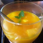 桜珈琲 - マンゴージュース