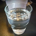 和レー屋 丁子 - ☆お水グラスはこんな感じです(*^^)v☆