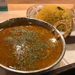 Good Spice Curry - スパイシーキーマカレー
                      ターメリックライス