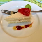 imajinkaisekiyasu - ニューヨーク・ランチ1800円
                      ⑤デザート(チーズケーキ！？)