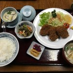 すたんど割烹 みなぐち - ヒレカツ定食1400円税別