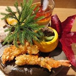 れだん - 色々な食材の盛合せ