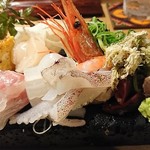 れだん - お造りの盛合せ